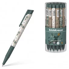 Ручка шариковая автоматическая ErichKrause Natural Life Matic&Grip 0.7, цвет чернил синий 54528