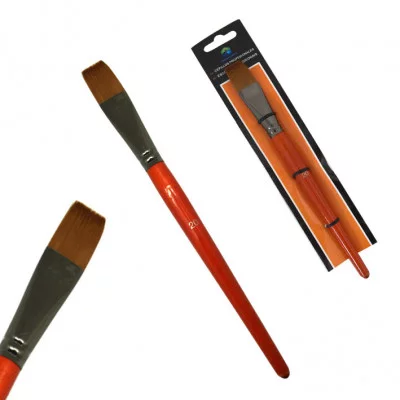 Кисть нейлон 6274-20 плоская №20, блистер J.Otten 264850