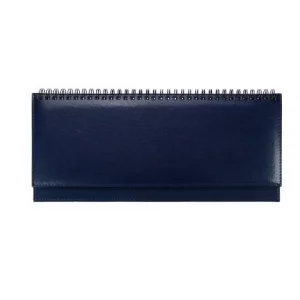 ПЛАНИНГ 56 л. недатир. SELECTION - BLUE (56-5070) греб, кожзам (синий), серебристый срез 300х130мм 56-5070