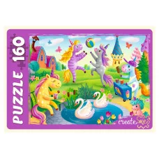 ПАЗЛЫ 160 элементов. ЧУДЕСНЫЕ ЕДИНОРОГИ №29 (ПУ160-9837)