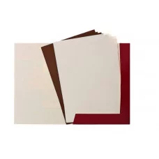 Бумага для пастели А4 10л 02цв 160г/м "Люкс" слоновая кость/темно-коричневый ЛУЧ 33С 2161-08 181611