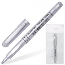 Маркер для декорирования Centropen "2690" серебро, пулевидный, 1,5-3мм Centropen 064447