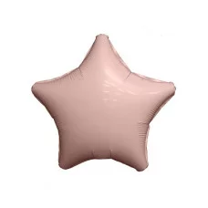 Шар Agura Мистик Звезда Розовое золото (19д, 48см, 25шт) 757321