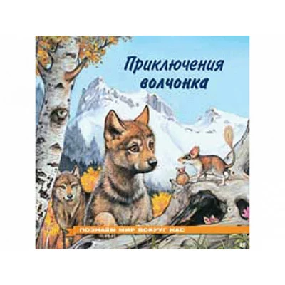 Познаем мир вокруг нас А4 мягая обложка ФЛАМИНГО Приключения волчонка