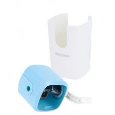 Точилка для карандашей механическая 1 отвестие, d=8мм (ТК-7972) пластик корпус, голубой ТК-7972