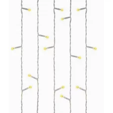 MILED Гирлянда Уличная. 4*0,7 м 108 ламп тёплый белый свет 8 режимов НГУ-0080