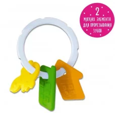 Прорезыватель с погремушкой 01909