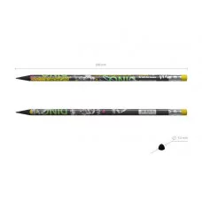 Чернографитный карандаш пластиковый ErichKrause Dino Hobby трехгранный с ластиком НВ  62774