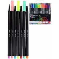 Набор ручек капиллярных 36 цв. ISTANBUL (НР-4746) гексагональный корпус, d=0,4 мм, ПП-00186444