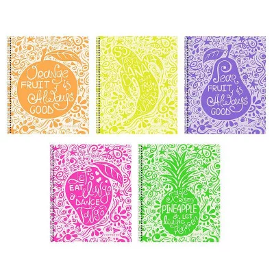 Тетрадь А5 96л "Fruits"  КанцЭксмо ТСЛ967272