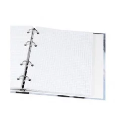 Тетрадь КЛЕТКА 80л. ГРАЦИОЗНАЯ ПАНТЕРА - 2 (Т80-4894), на кольцах, глянцевая ламинац, лен Т80-4894