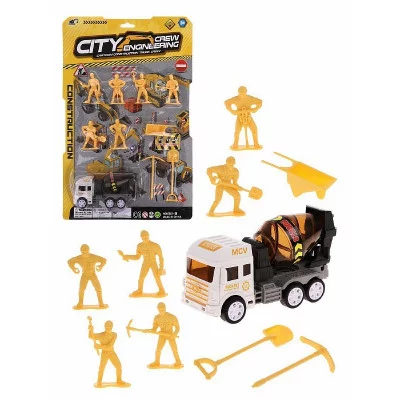 Набор Строители, 10 предметов, в ассорт., блистер 6881-5