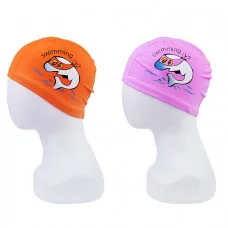 Шапочка для плавания с рисунком, цвет микс, в пакете 00-4088