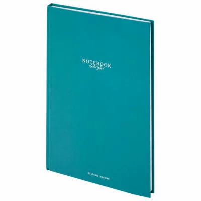 Блокнот БОЛЬШОЙ ФОРМАТ 205х290 мм А4, 80 л. твердый, клетка, STAFF, Моноколор 114404