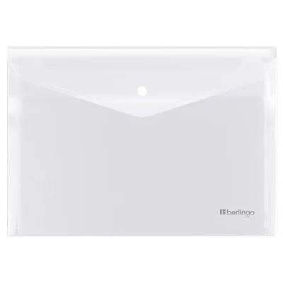 Папка-конверт на кнопке Berlingo "No Secret", А4, 200мкм, матовая 352661