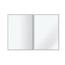 Тетрадь 160л., А4 клетка на гребне BG "Energy", глянцевая ламинация, твердая обложка 341862