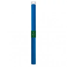 Бумага крепированная Greenwich Line, 50*250см, 32г/м2, синяя, в рулоне, пакет с европодвесом 311734