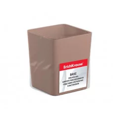 Подставка настольная пластиковая ErichKrause® Base, Powder, персиковая 55819