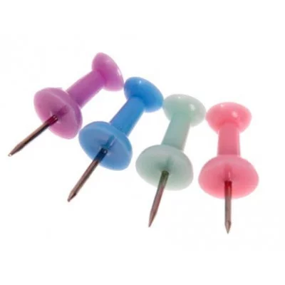 Кнопки силовые 50 штук, цвет Пастель ассорти 7088780