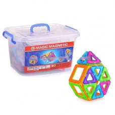 Конструктор JH6899A магнитный (76 дет.) в контейнере (10502110/150318/0015745, Китай)