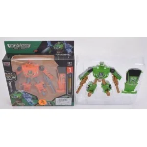 Робот-машина RAPTOR DANGER зеленый №1 в коробке