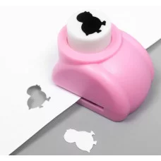 Дырокол фигурный Цыплёнок d=1,5 см МИКС 3х4х3,5 см 7882148