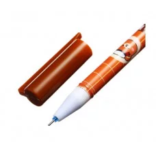 Ручка гелевая СТИРАЕМЫЕ ЧЕРНИЛА, стержень синий, 0.38 мм, корпус Медвежонок МИКС 9927370