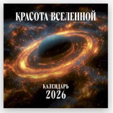 Красота Вселенной. Календарь настенный на 2026 год (300х300 мм) 978-5-04-216312-8