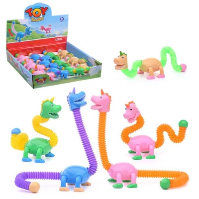 Игрушка-антистресс "Длинный динозавр" (19 см.) (10702070/190523/3202648, Китай ) 00-2133