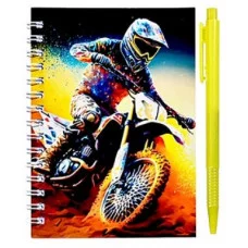 Набор MOTORBIKE блокнот и ручка M3197
