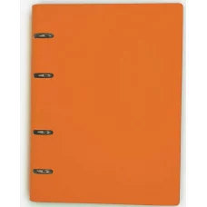 Тетрадь (студ., офис) А5 120л "NEON. Оранжевый" КанцЭксмо ТКИ1205558