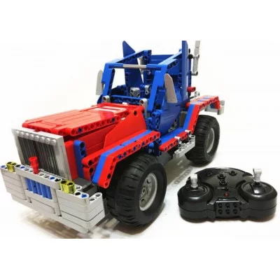 Конструктор Джип-Грузовик на РУ (531 дет) в коробке