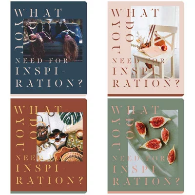 Тетрадь 60л., А5, клетка Greenwich Line "What do you need", матовая ламинация, выборочный УФ-лак, 70г/м2 312216