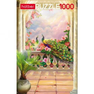 Пазл 1000 эл. Дивные птицы 18644 Hatber 732-608