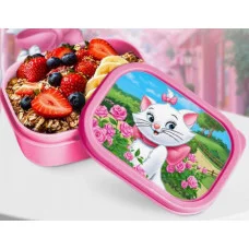 Ланч-бокс детский прямоугольный 500 мл Кошечка Мари 10166569