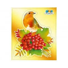 Наклейка "Птицы" А6 Мир поздравлений 80739