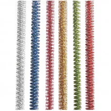 Мишура №19 серебро 200*1,2см КазКом 239435