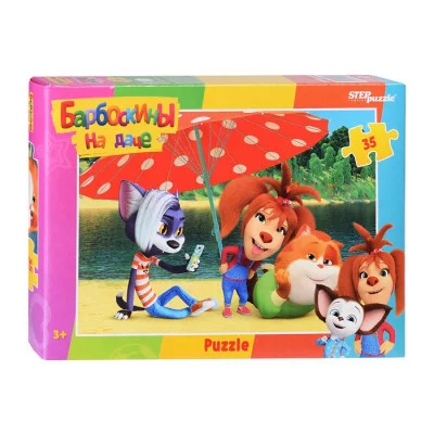 Пазлы 35 "Барбоскины на даче" (Мельница) 91407