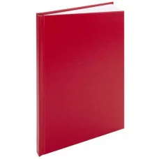 Ежедневник А5, 128 л. (128-4930) КРАСНЫЙ бумвинил недатированный 128-4930