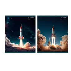 Тетрадь А5 48л "Космическая одиссея" КанцЭксмо ТК489101