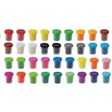 Тесто-пластилин для лепки СУПЕР ПЛАСТИЧНОЕ 1 шт цвет ассорти 100г BAMBOX (БАМБОКС) разбор107250