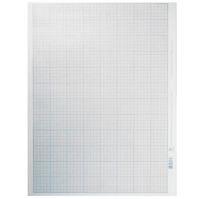 Бумага миллиметровая А2 1 лист 400х600 мм голубая 035785