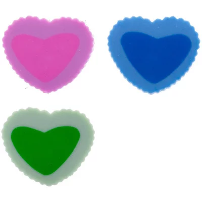 Ластик ArtSpace "Сердечки", фигурный, термопластичная резина, 22*20*6мм Спейс 198513
