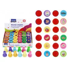 Штампик детский с картинками, размер 2,2х3 см, ассорти M-9948