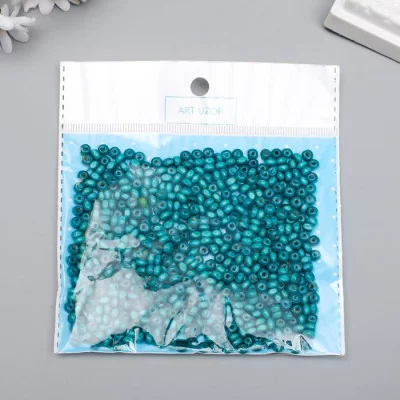 Бусины для творчества дерево "Бирюза" набор 20 гр 0,4х0,4 см 5478539