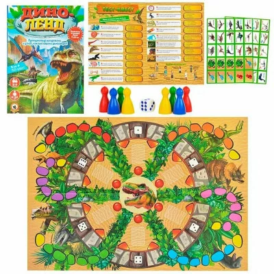 Приключенческая настольная игра в пакете «Диноленд» 02083