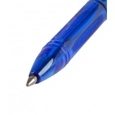 Ручка шариковая СТАММ "555" синяя, 0,7мм, тонированный корпус 346479