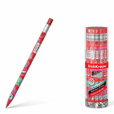 Карандаш механический ErichKrause ColorTouch® Sweet love 2.0 мм, с точилкой, НВ 50764