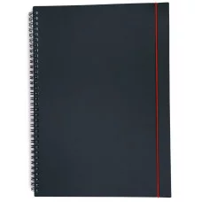 Тетрадь А4 80л "Favorite Black. No 4" КанцЭксмо ТПФВ480188