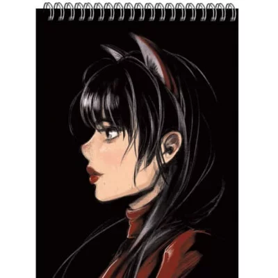 БЛОКНОТ А6, 60л. Гребень. Обложка мелованный картон. Клетка Обаятельная и мрачная Б2ЛСК660311